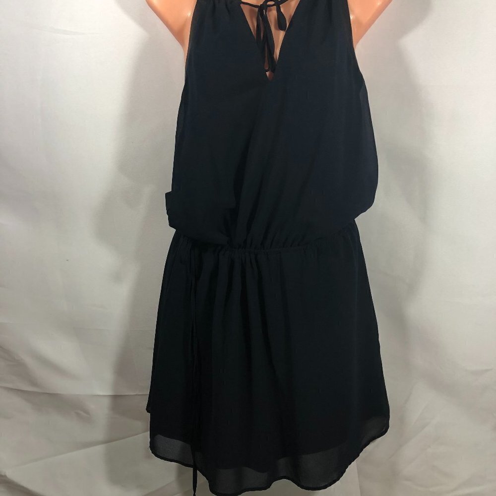 Zara Trafaluc Navy Sundress Medium